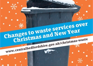 Central Bedfordshire Council: Bin collections during the festive period in Central Bedfordshire